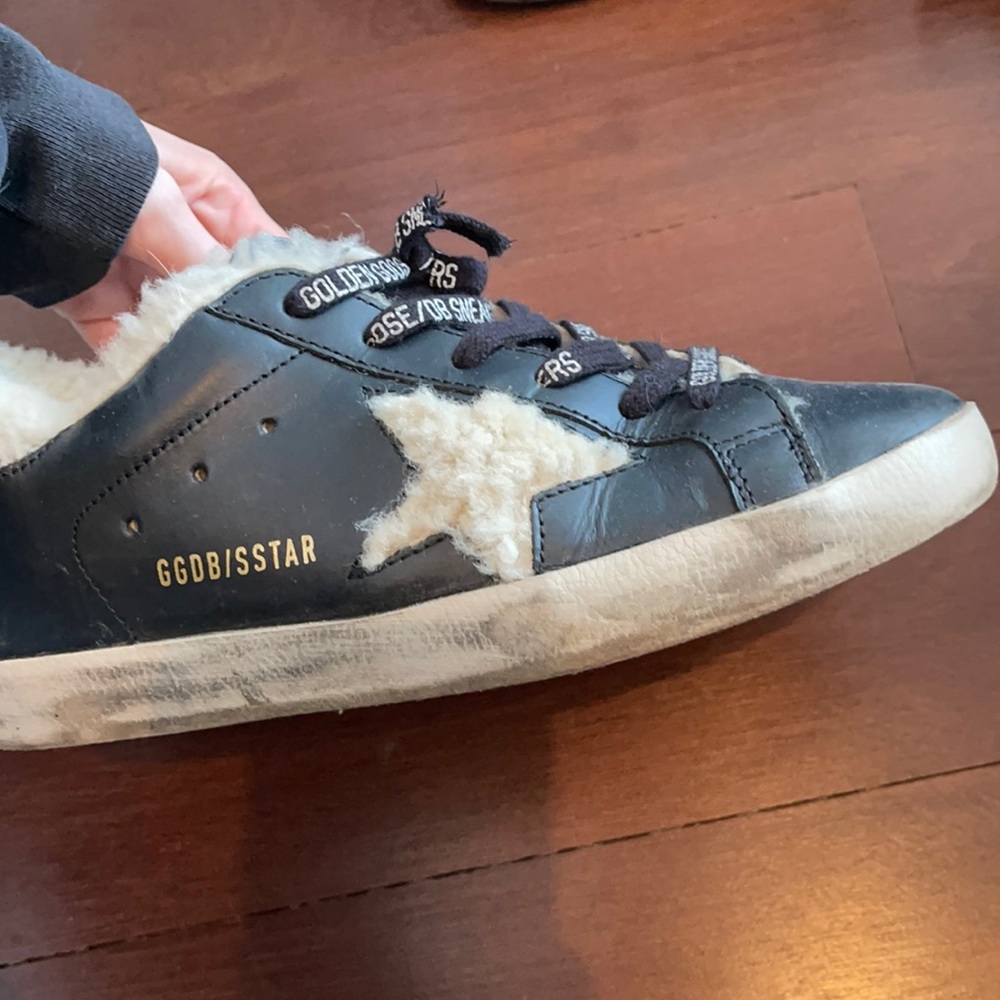 Golden Goose Fuzzy Sneakers size 36